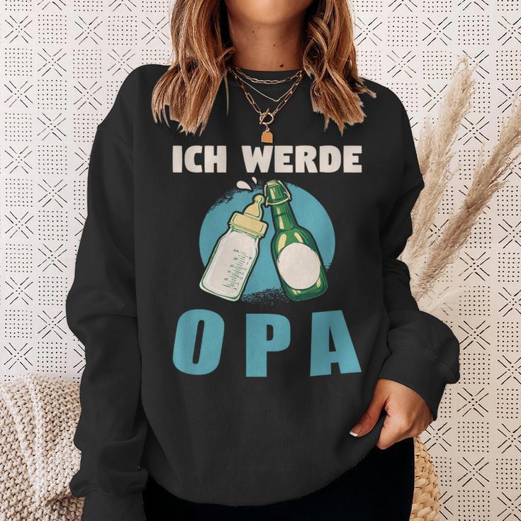 Ich Werde Opa 20242025 Sweatshirt Geschenke für Sie