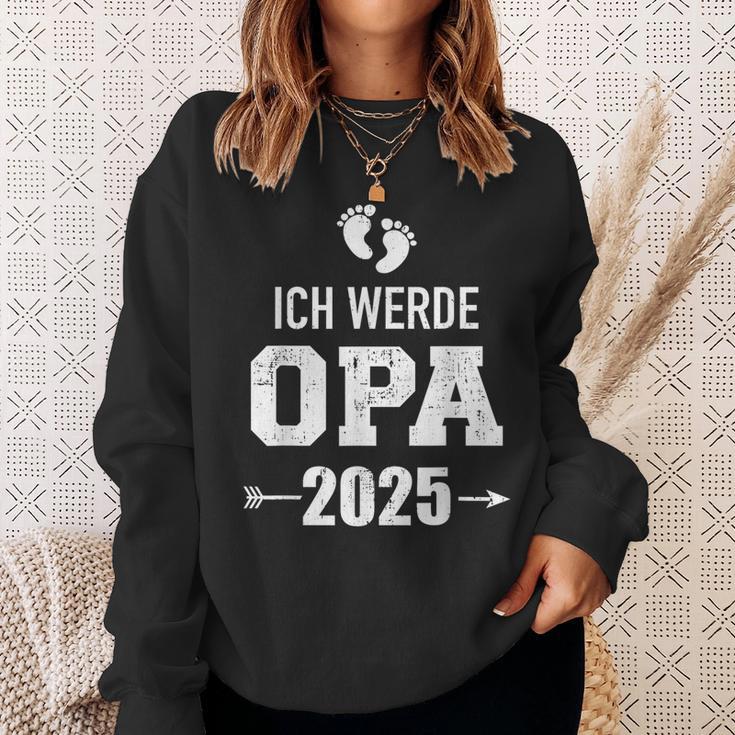 Ich Werde Opa 2025 Pregnancy Proclaim Sweatshirt Geschenke für Sie