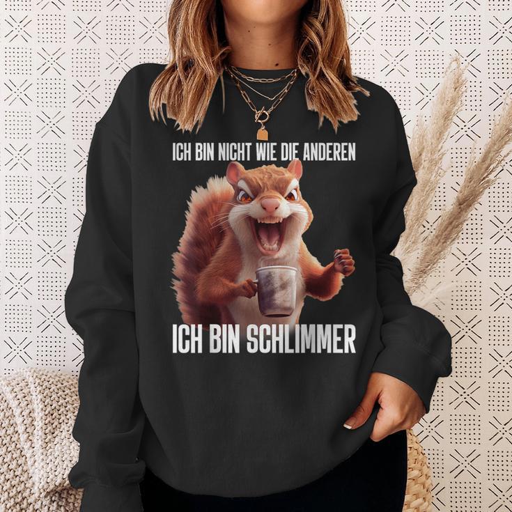 Ironie Ich Bin Nicht Wie Die Anderen Sweatshirt Geschenke für Sie