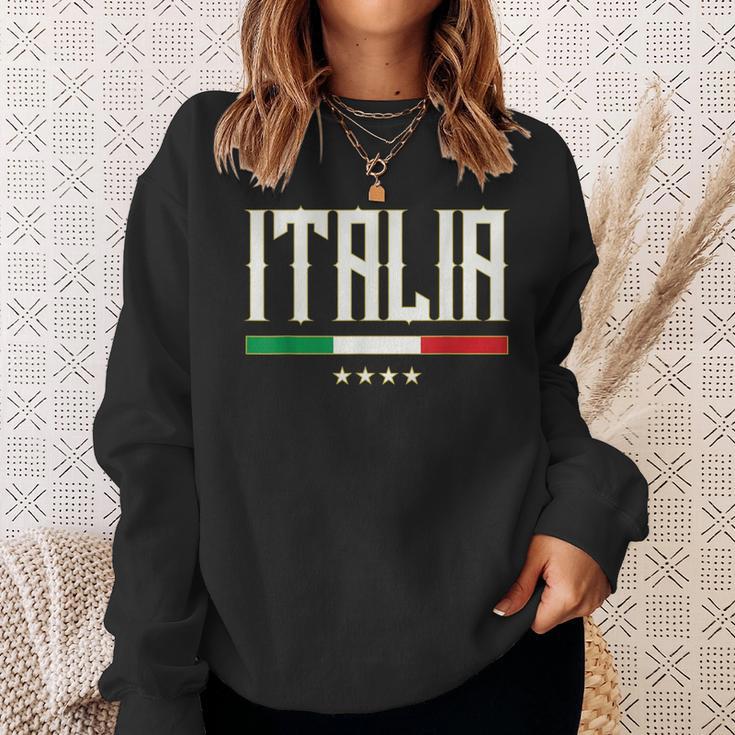 Italian Flag Bella Italy Sweatshirt Geschenke für Sie