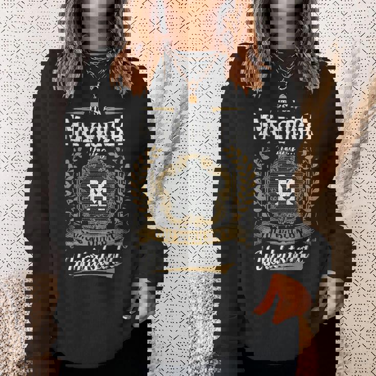 It's A Mayorga Thing You Wouldn't Understand Personalized Last Name Mayorga Family Crest Coat Of Arm Sweatshirt Gifts for Her