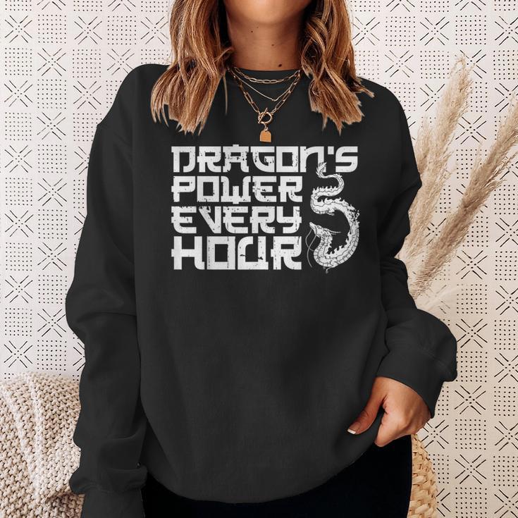 Jahr Des Drachen Chinesisches Horoskop Sternzeichen 2024 Sweatshirt Geschenke für Sie