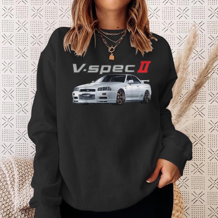 Jdm Auto R34-Spec Ii Rb26 Skyline Sweatshirt Geschenke für Sie