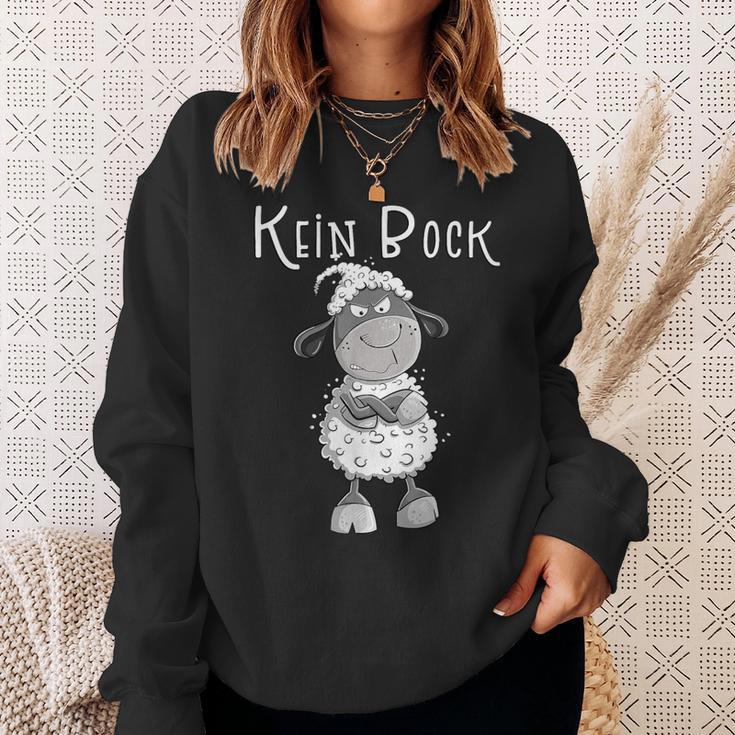 Kein Bock Sheep Slogan I Nö Fun I Einfach Nö I No Sweatshirt Geschenke für Sie