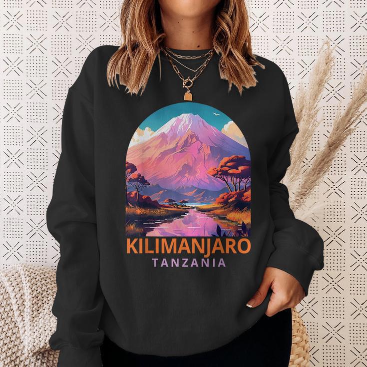 Kilimanjaro Travel Adventure Travel Kilimanjaro Tanzania Sweatshirt Geschenke für Sie