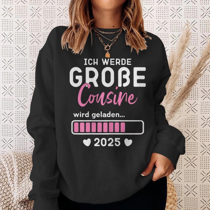 Kinder Ich Werde Große Cousin 2025 Große Cousin Geladen 2025 Sweatshirt Geschenke für Sie