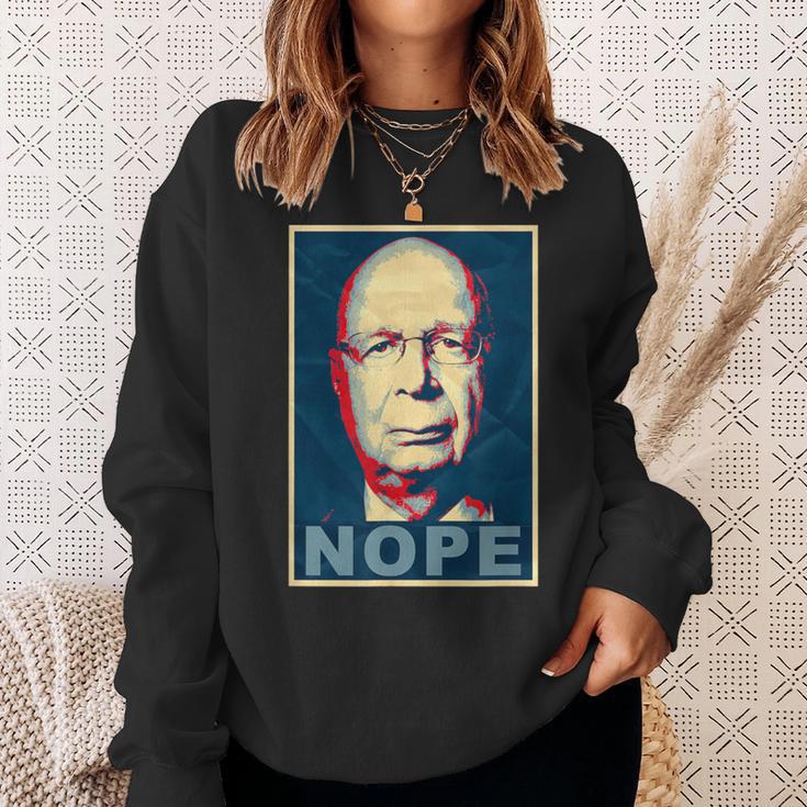 Klaus Schwab Nö Sweatshirt Geschenke für Sie