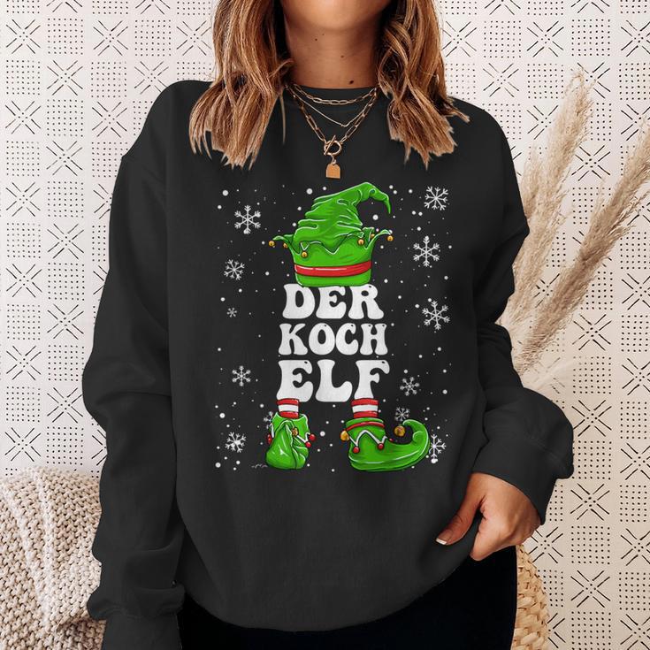 Koch Elf Christmas Elf Chef Sweatshirt Geschenke für Sie