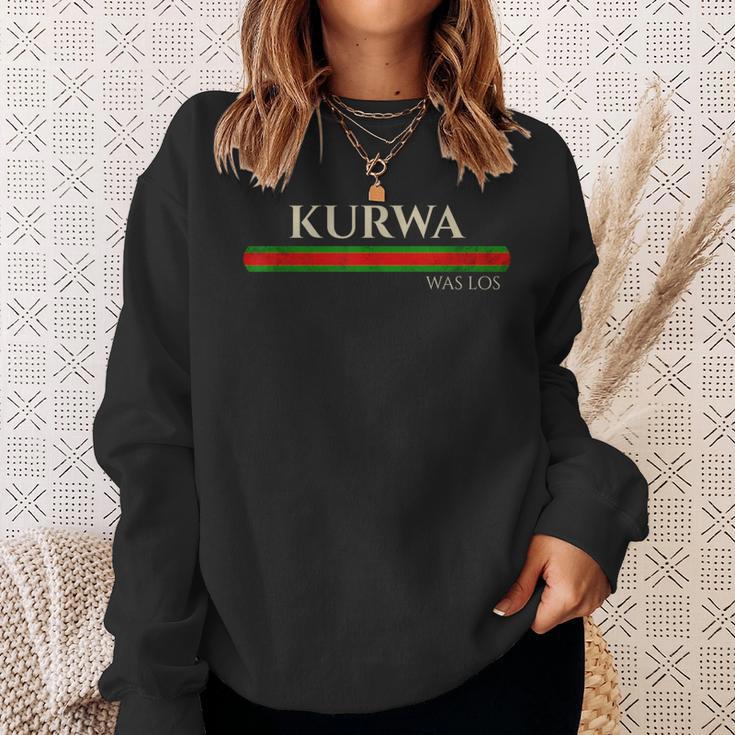 Kurwa Original Pole Polska Sweatshirt Geschenke für Sie