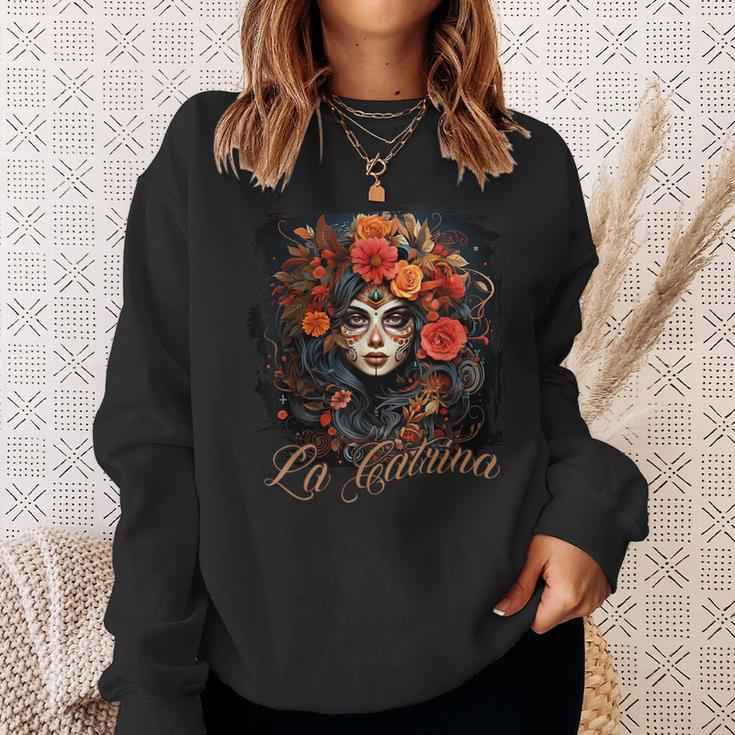 La Catrina Cool Dia De Los Muertos La Catrina Sweatshirt Geschenke für Sie