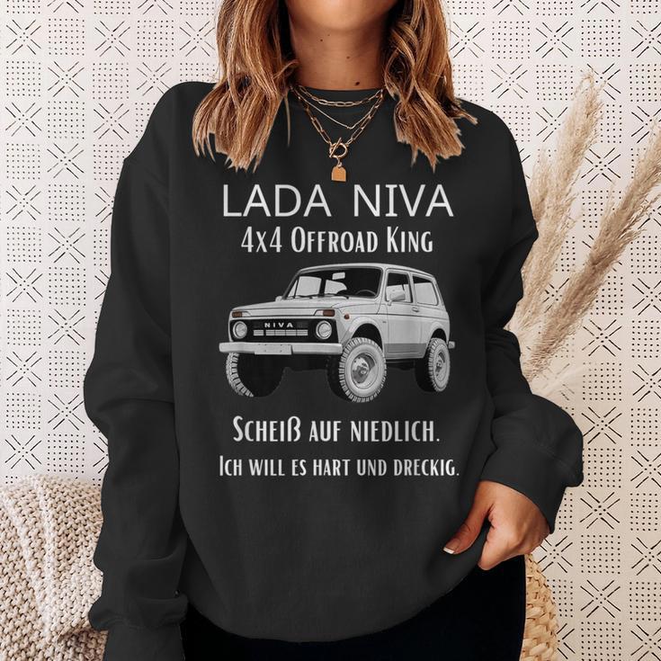 Lada Niva 4X4 Offroad King Sweatshirt Geschenke für Sie