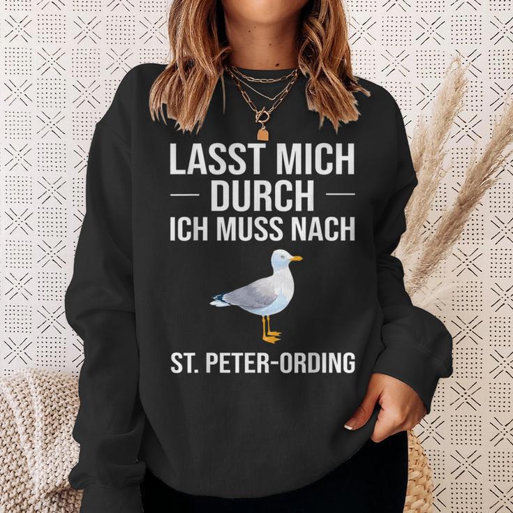 Lass Mich Durch Ich Muss Nach St Peter Ording Holiday Sweatshirt Geschenke für Sie