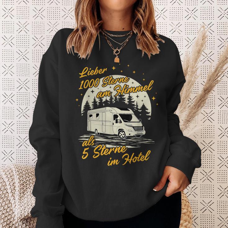 Lieber 1000 Sterne Am Himmel Caravan Camper Motorhome Sweatshirt Geschenke für Sie