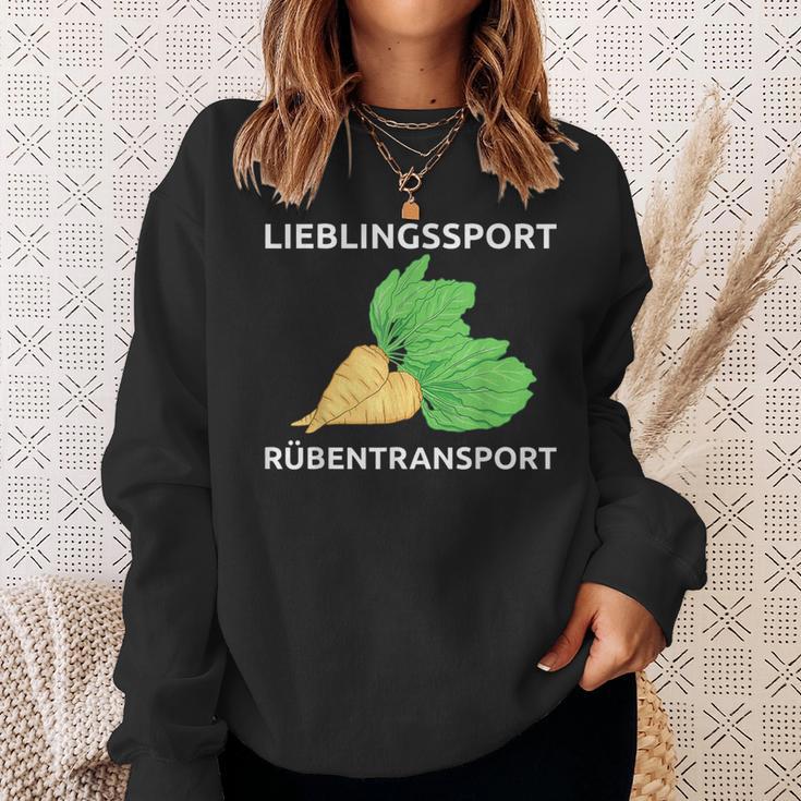 Lieblingssport Rübransport Sweatshirt Geschenke für Sie