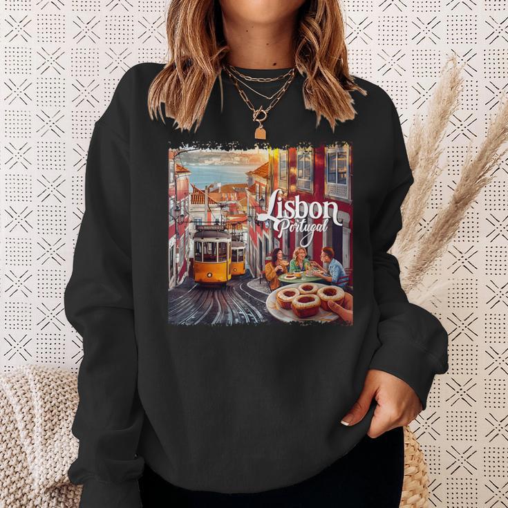 Lisbon Portugal Sweatshirt Geschenke für Sie