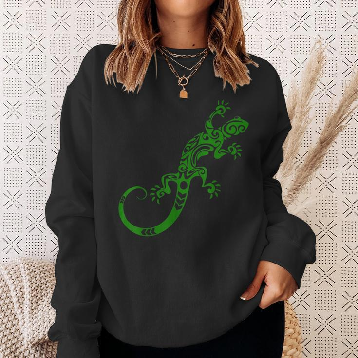 Lizard Print Gecko Animal Sweatshirt Geschenke für Sie