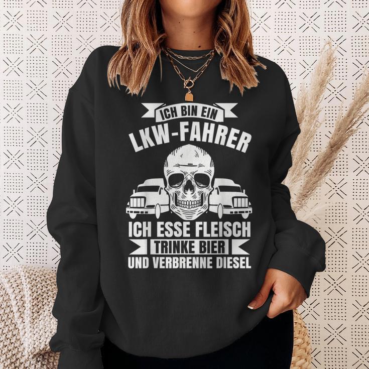 Lorry Driver Trucker Lorry Carrier Sweatshirt Geschenke für Sie