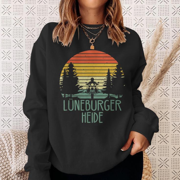 Lüneburg Heide I Celle Motorcycle For Hikers And Biker Sweatshirt Geschenke für Sie