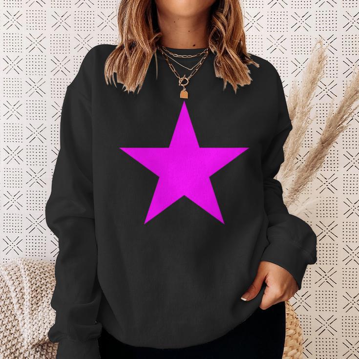 Magenta Star Onarious Colours Sweatshirt Geschenke für Sie