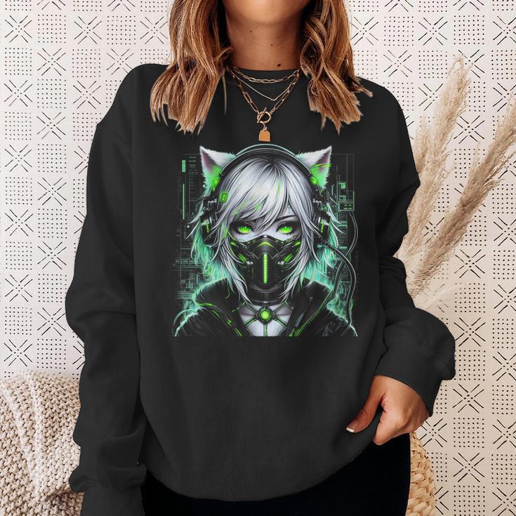 Manga Anime Ästhetische Cyberpunk Techwear Harajuku Sweatshirt Geschenke für Sie