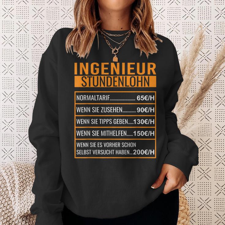 Maschinenbau Stundenlohn German Sweatshirt Geschenke für Sie