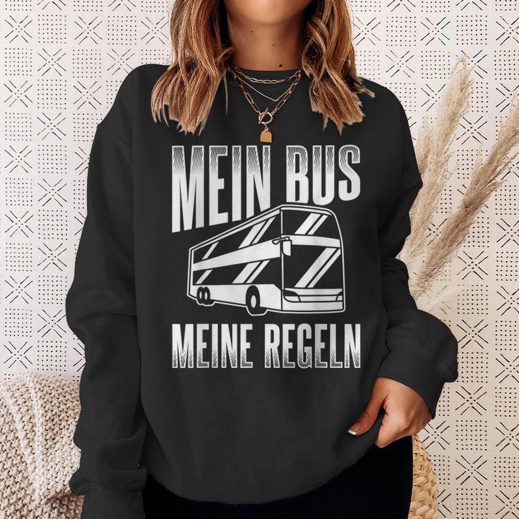 Mein Bus Meine Rules Bus Work Bus Driver Sweatshirt Geschenke für Sie