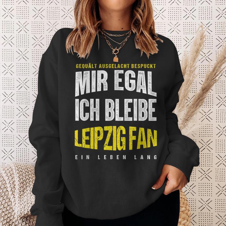 Mir Egal Ich Bleibe Leipzig Fan Football Fan Club Sweatshirt Geschenke für Sie