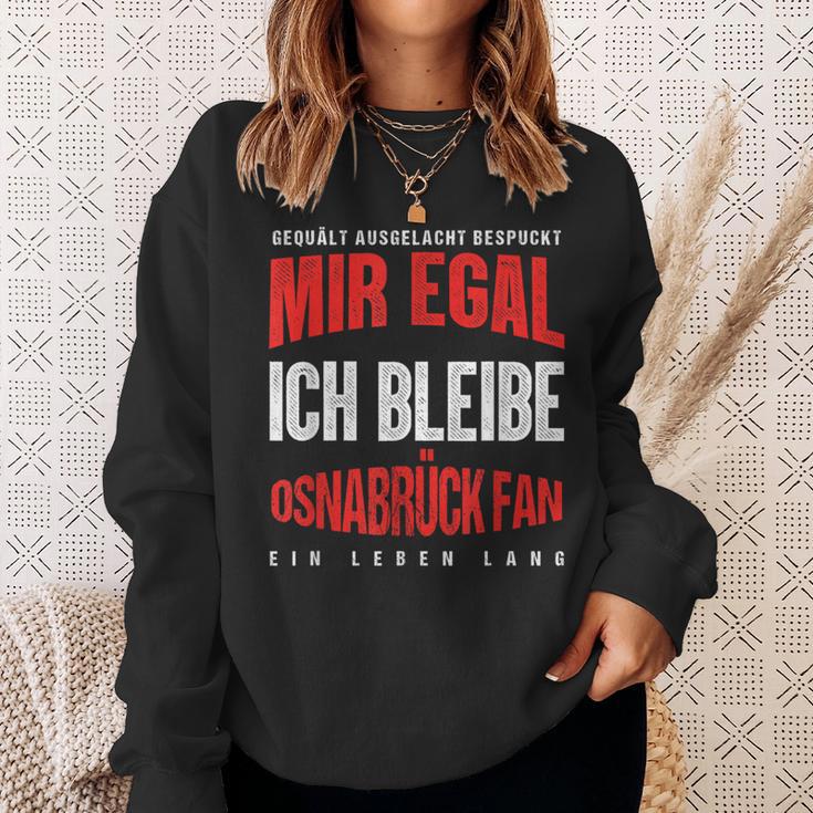 Mir Egal Ich Bleibe Osnabrück Fan Football Fan Club Sweatshirt Geschenke für Sie