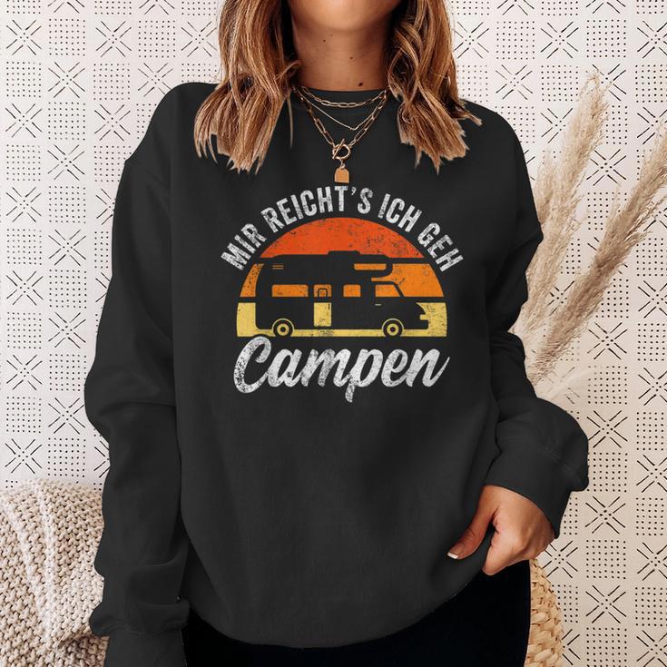 Mir Reichts Ich Geh Campen Camper Camping Sweatshirt Geschenke für Sie