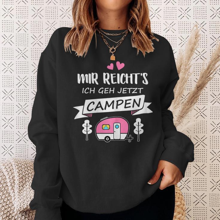 Mir Reichts Ich Geh Camping Caravan Camper Sweatshirt Geschenke für Sie