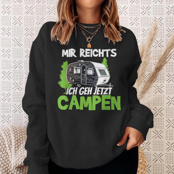 Mir Reichts Ich Geh Camping Caravan Sweatshirt Geschenke für Sie