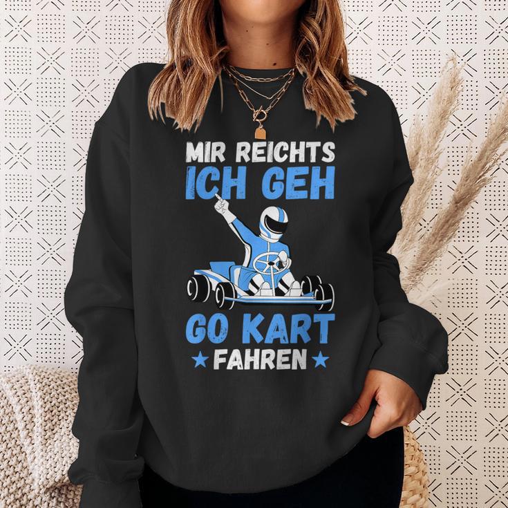 Mir Reichts Ich Geh Go Kart Driving Racing Kart Gokart Boys' Sweatshirt Geschenke für Sie