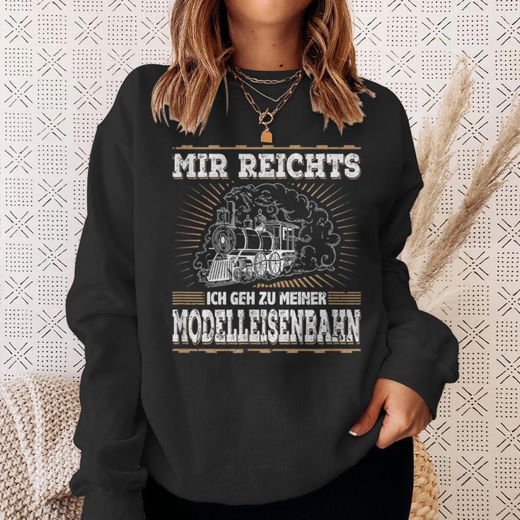 Mir Reichts Ich Geh Zu Meiner Model Railway Sweatshirt Geschenke für Sie