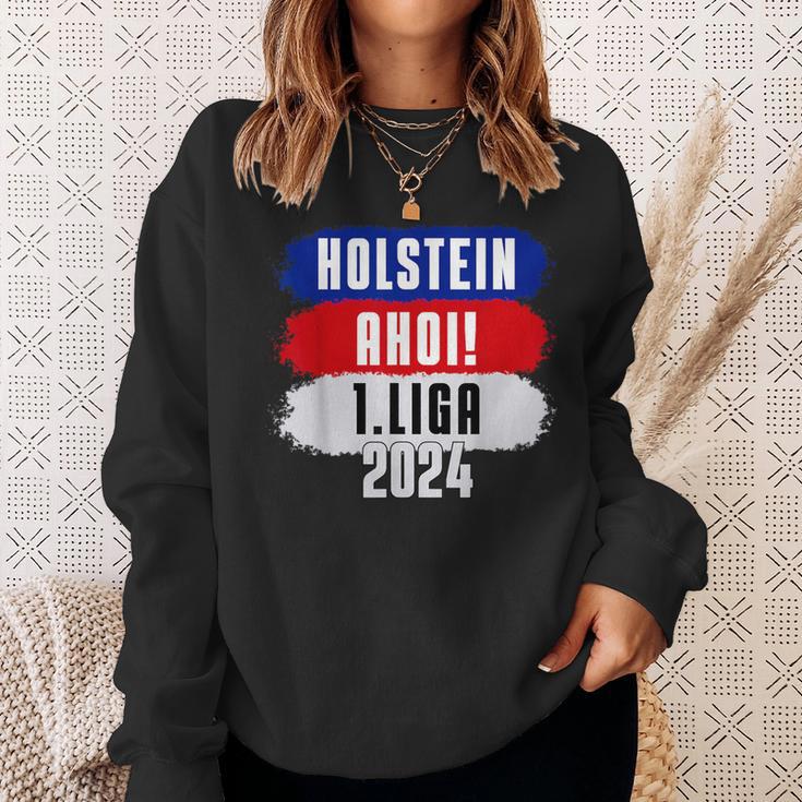 Moin 1Liga 2024 Holstein Ahoi Aufstieg Kiel Fan Sweatshirt Geschenke für Sie