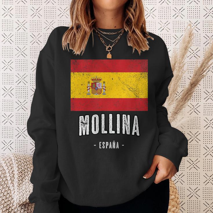 Mollina Spanien Es Flagge Stadt Bandera Sweatshirt Geschenke für Sie