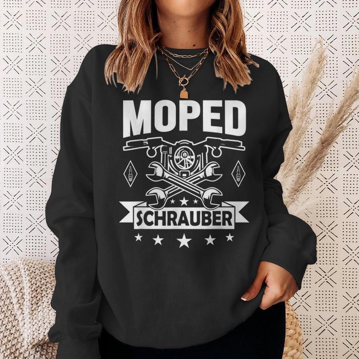 Moped Screwdriver Moped Driver Bicycle Motorcycle Spark Plug Sweatshirt Geschenke für Sie