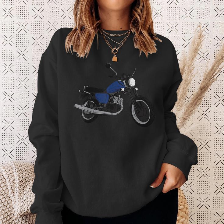 Mz Etz 250 Blue Sweatshirt Geschenke für Sie