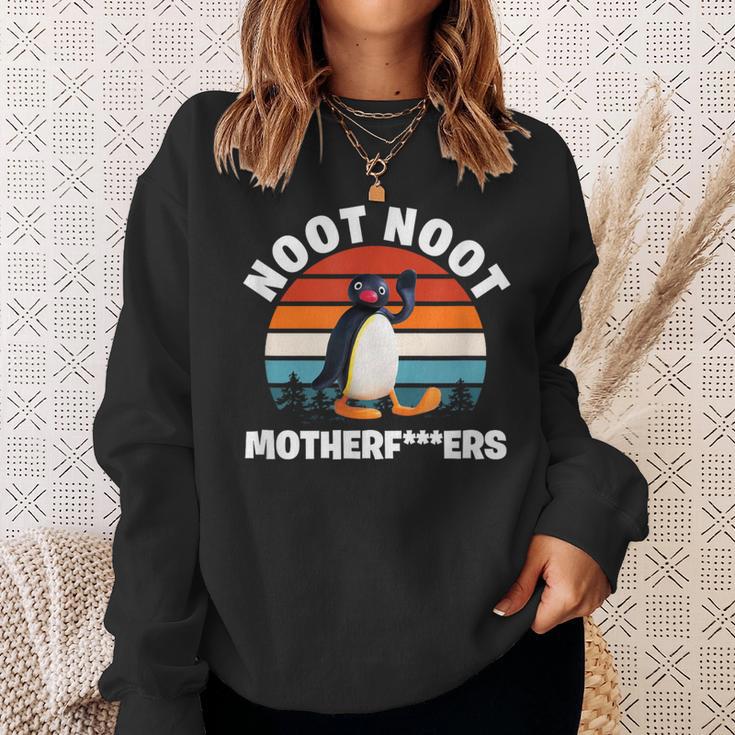 Noot Noot Penguin Lover intage Retro Sweatshirt Geschenke für Sie