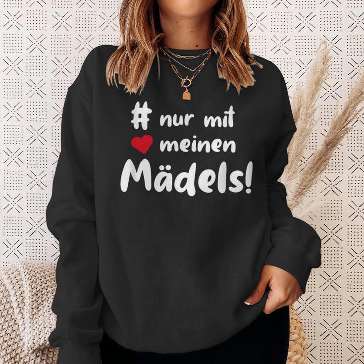 Nur Mit Meine Mädels Stammtischerein Clique Group Sweatshirt Geschenke für Sie