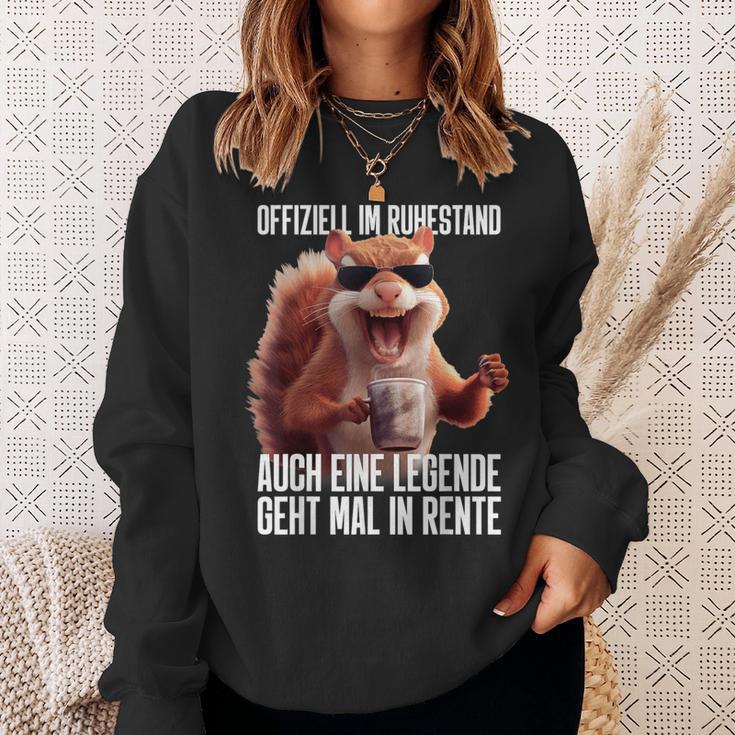 Offiziell Im Retirestand Auch Eine Legende Geht Mal In Retire Sweatshirt Geschenke für Sie