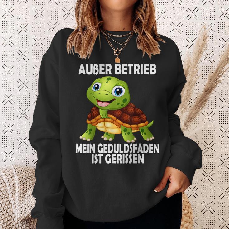 Ohne Betrieb Schildkrötle Sweatshirt Geschenke für Sie