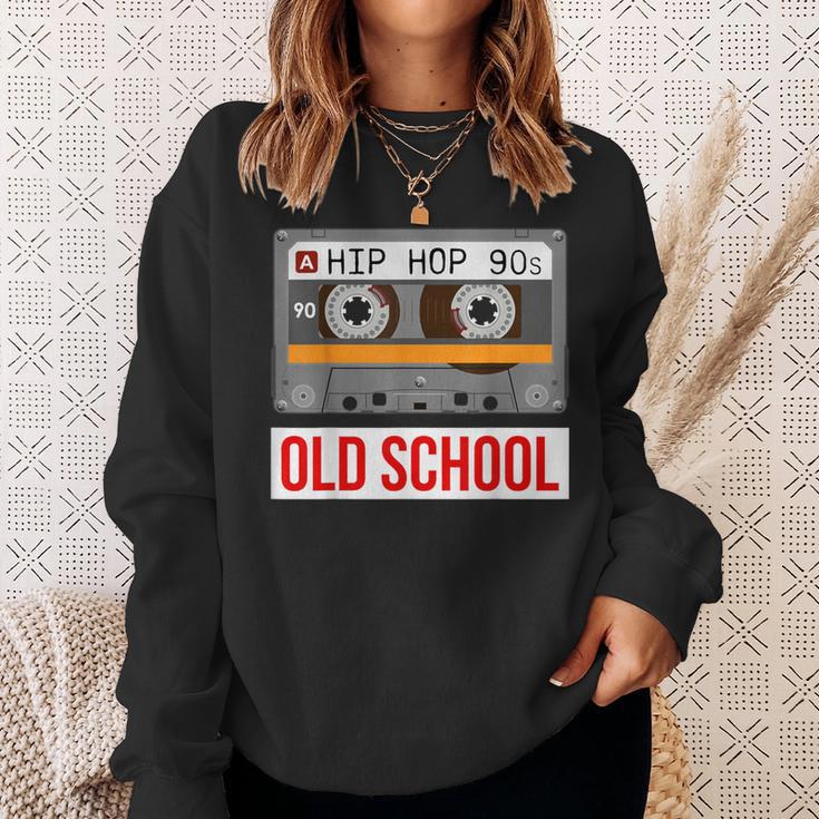 Old School Hip Hop Cassette Rap Music Lovers Sweatshirt Geschenke für Sie