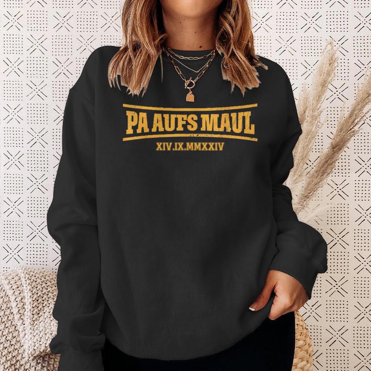 Pa Aufs Maul Best Blue Sweatshirt Geschenke für Sie