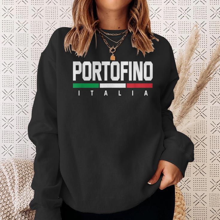 Portofino Italy Italian Souvenir Italia Sweatshirt Geschenke für Sie