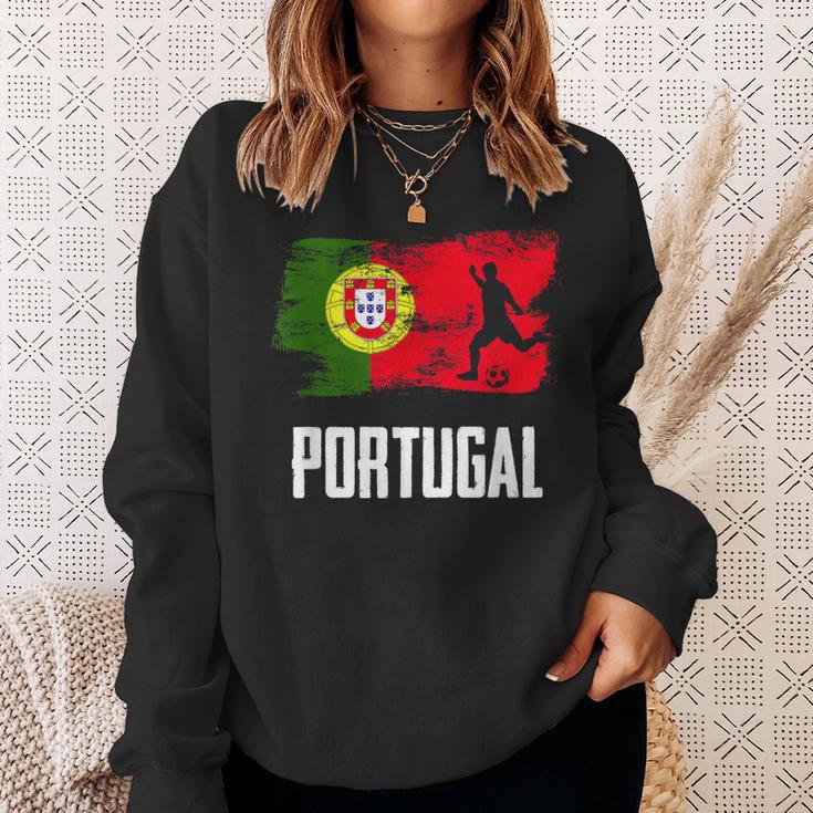 Portugal Flag Jersey Portuguese Soccer Team Portuguese Sweatshirt Geschenke für Sie