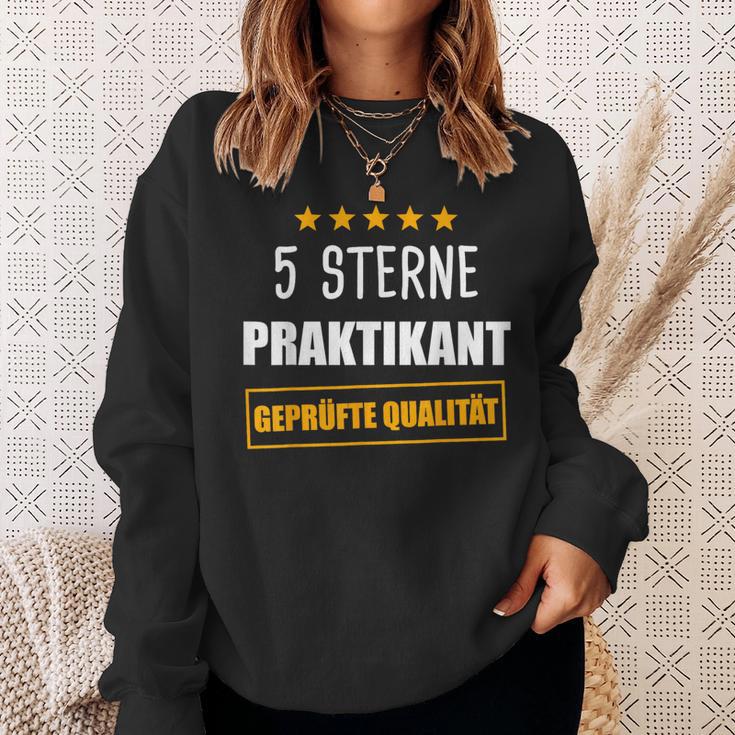 Praktikant Praktikum Praktikanten Praktikantin Sweatshirt Geschenke für Sie