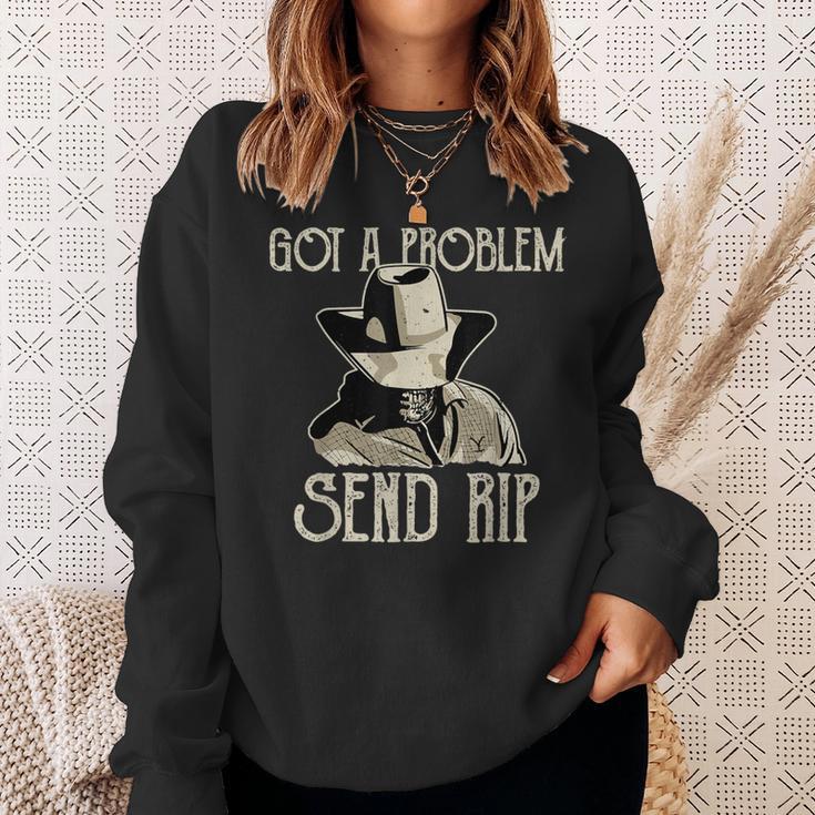 Got Problem Send Ripintage Retro Sweatshirt Geschenke für Sie