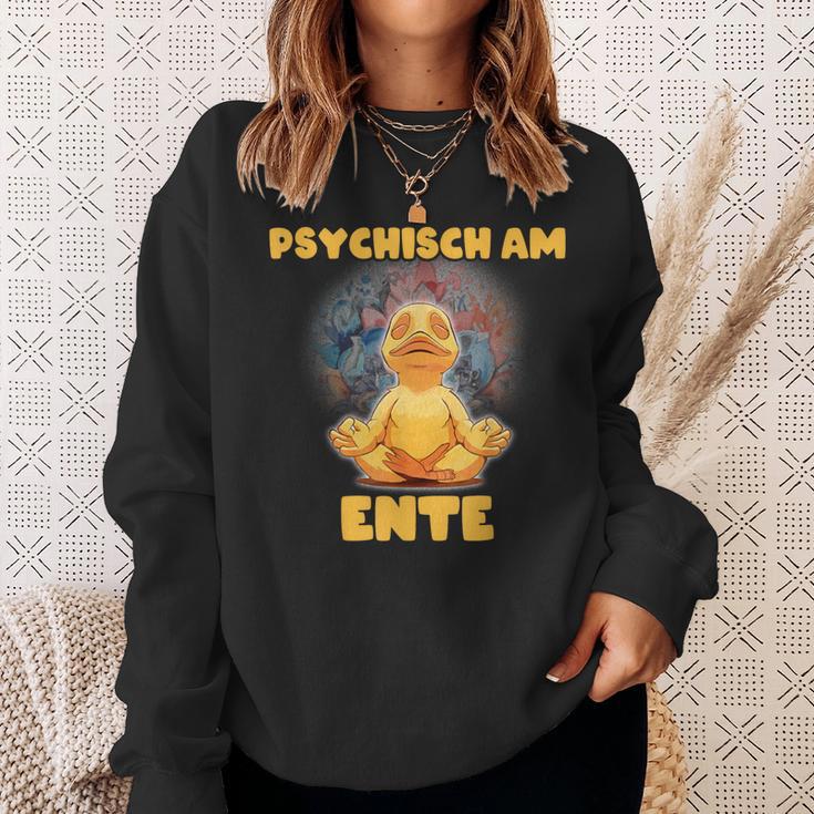 Psychisch Am Ende Psychisch Am Ente Meme Sweatshirt Geschenke für Sie