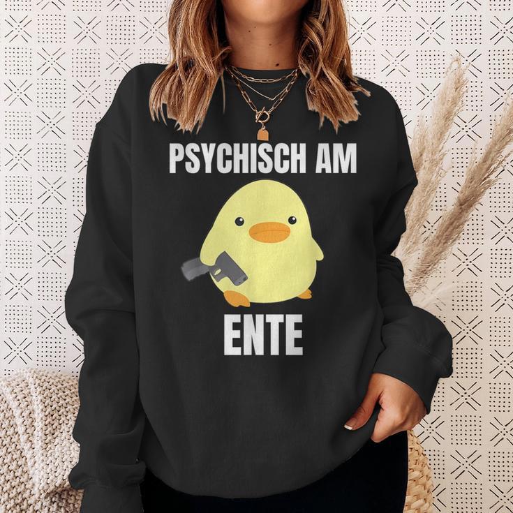 Psychisch Am Ente Sweatshirt Geschenke für Sie