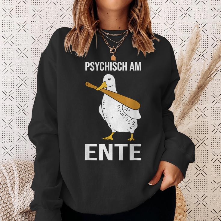 Psychisch Am Ente Sweatshirt Geschenke für Sie